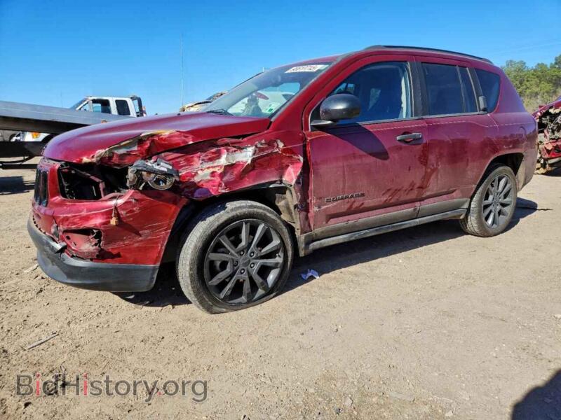 2015 Jeep COMPASS Sport (VIN 1C4NJCBA2FD179606) — photo 1 of 14, Copart, damage: front end