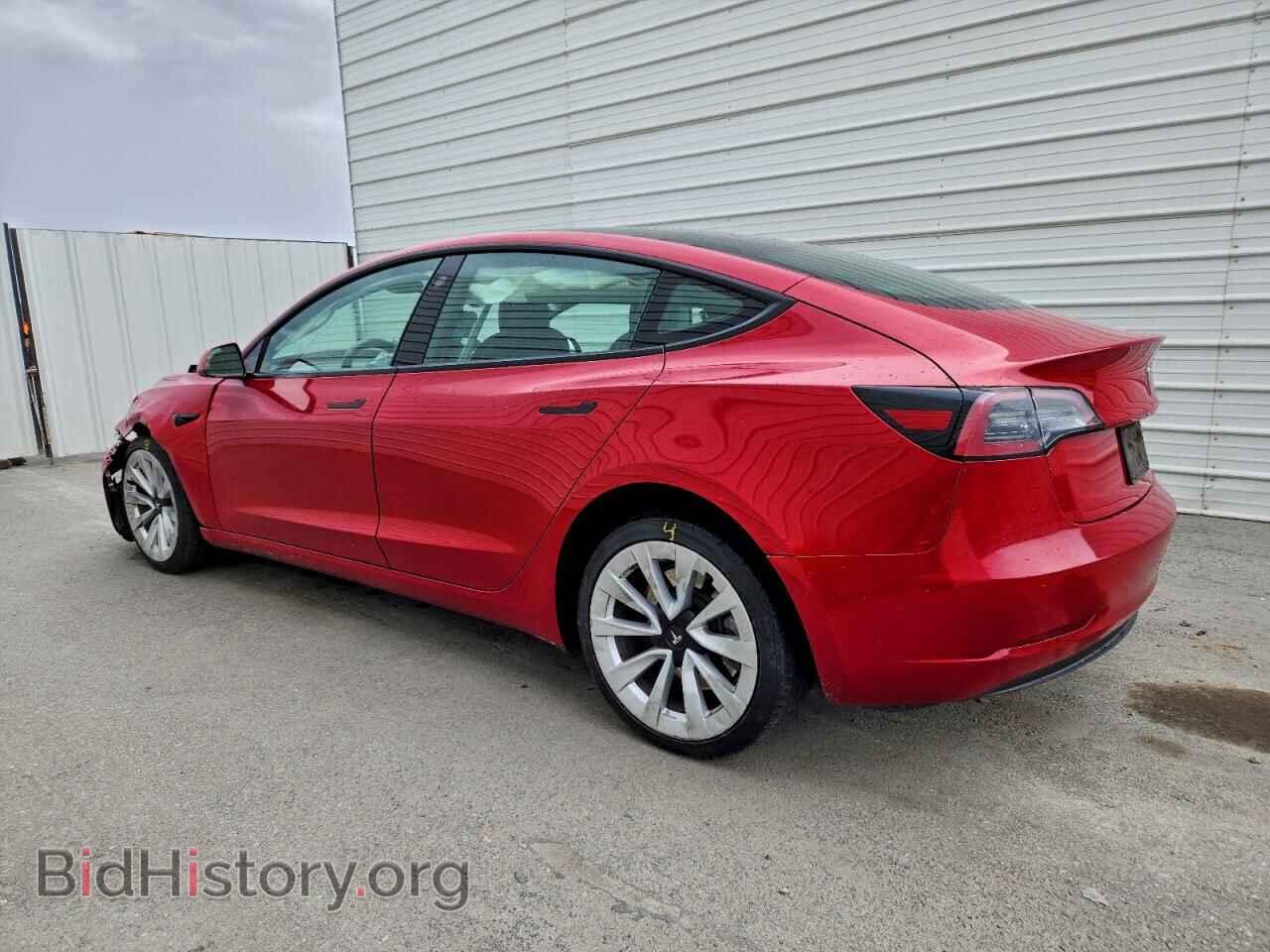 2022 TESLA MODEL 3 - VIN: 5YJ3E1EA2NF304185 - Фото 2