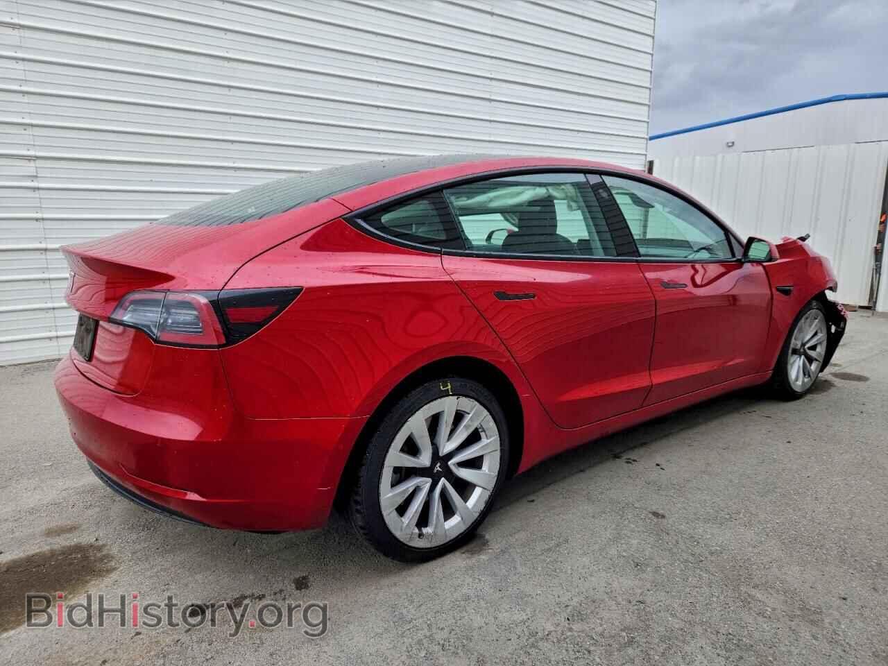 2022 TESLA MODEL 3 - VIN: 5YJ3E1EA2NF304185 - Фото 3