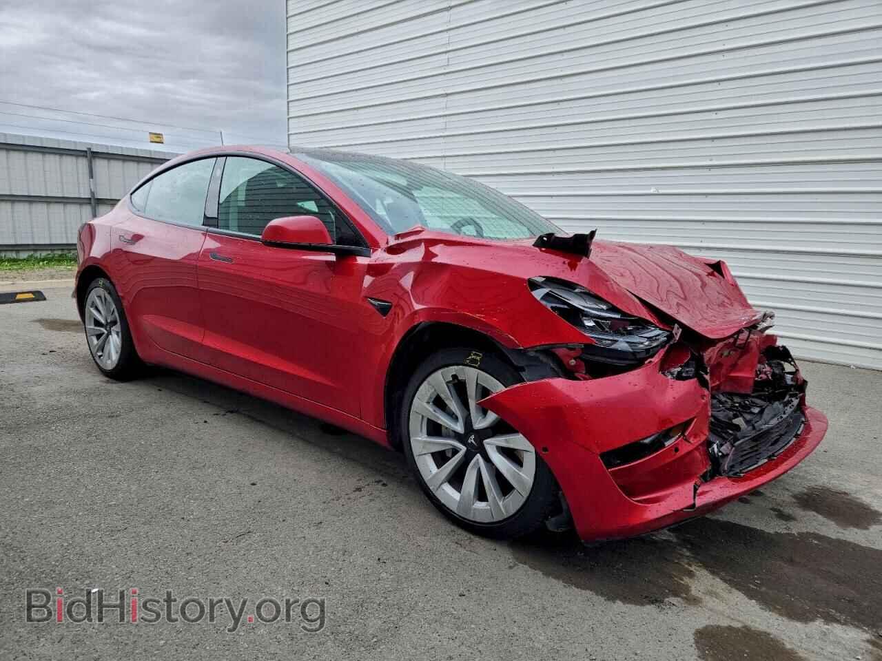 2022 TESLA MODEL 3 - VIN: 5YJ3E1EA2NF304185 - Фото 4