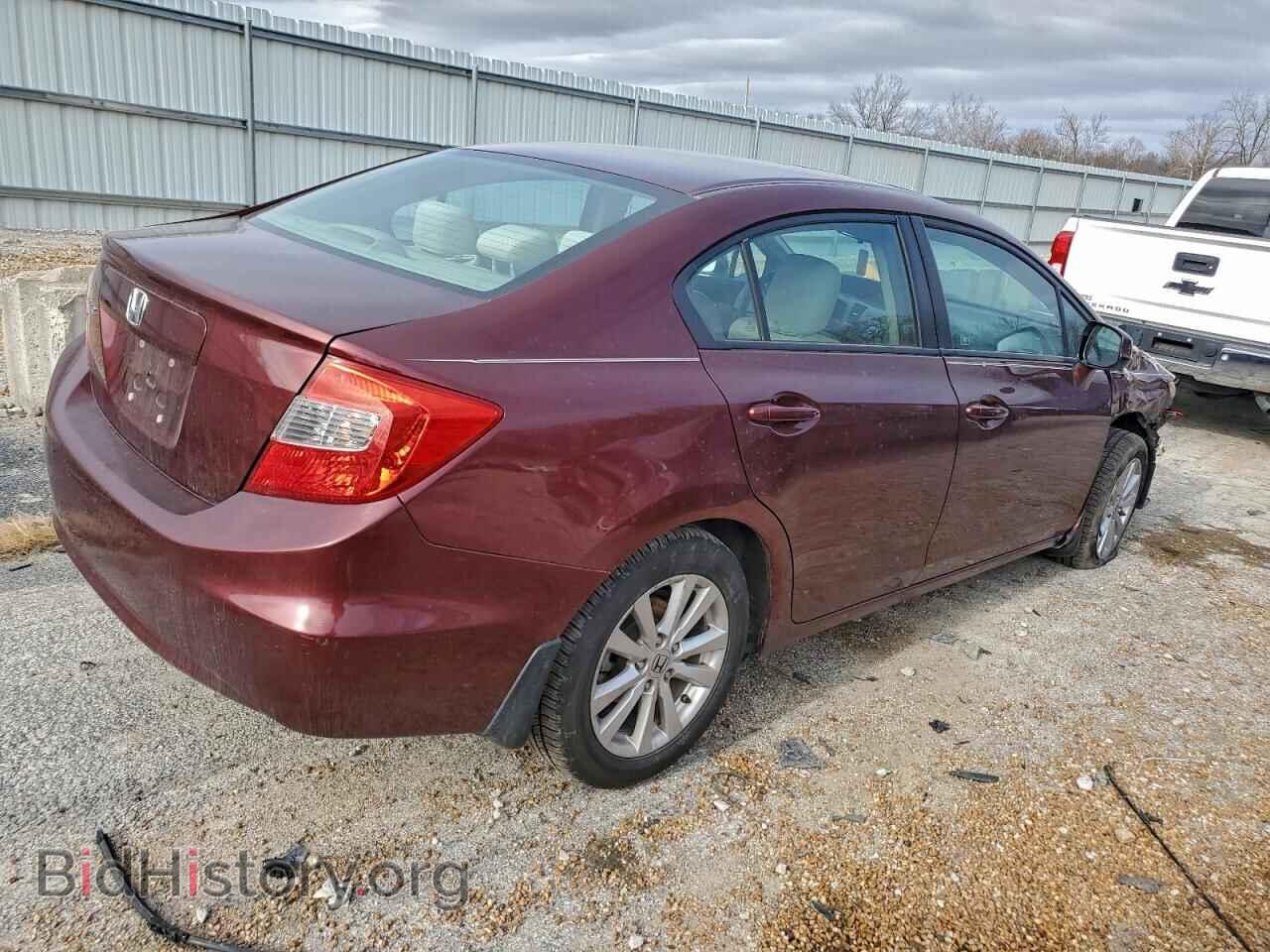 2012 HONDA CIVIC - VIN: 19XFB2F84CE091265 - Фото 3