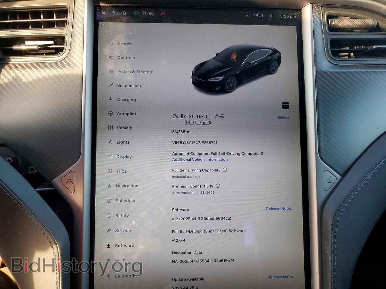 2018 TESLA MODEL S - VIN: 5YJSA1E27JF258721 - Photo 9