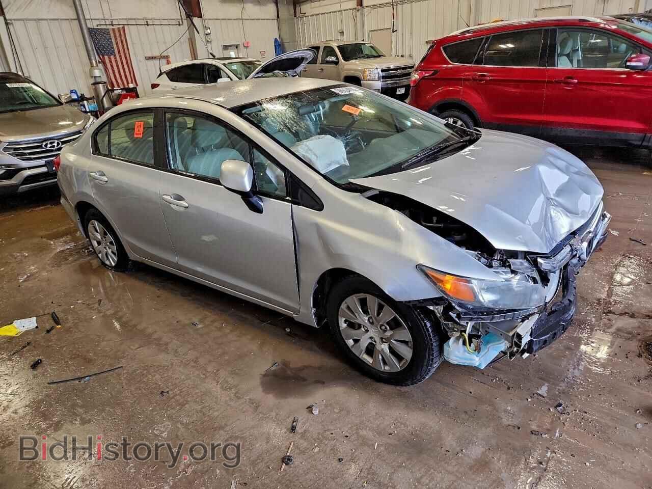 2012 HONDA CIVIC - VIN: 2HGFB2F57CH333820 - Фото 4