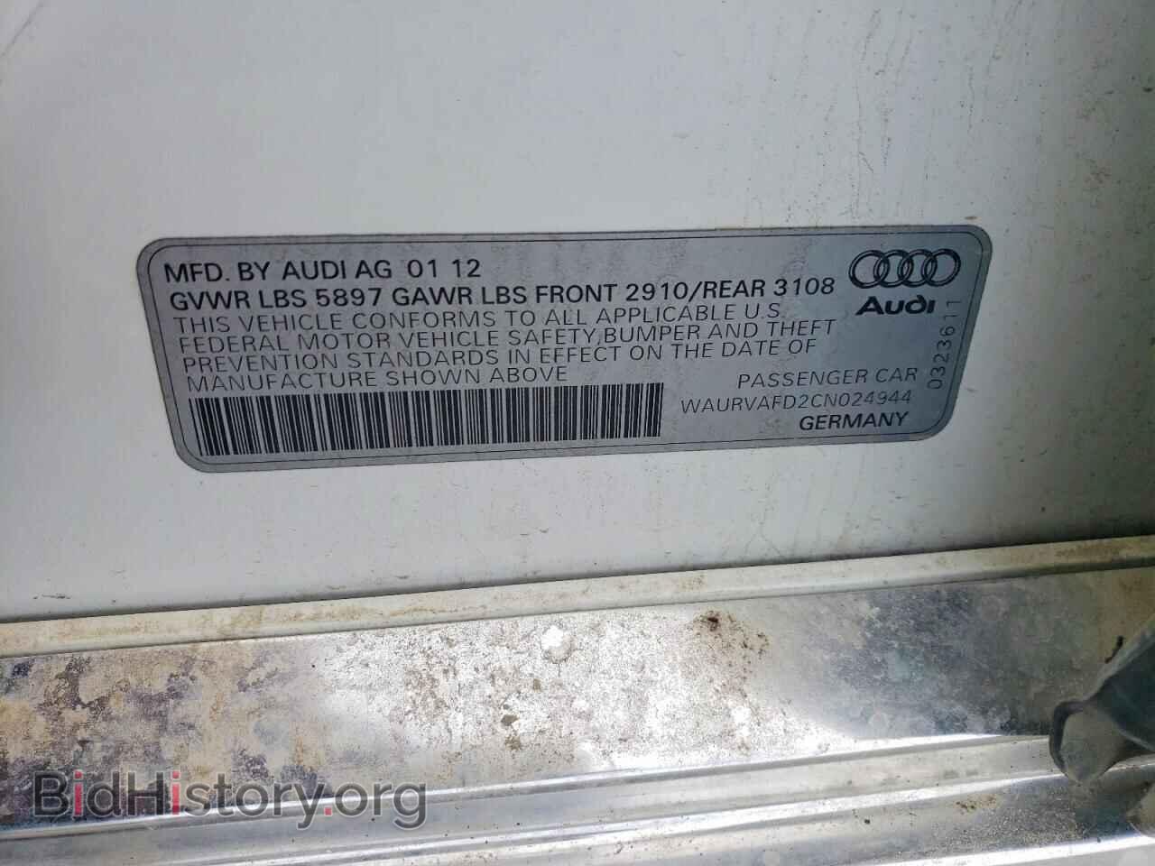2012 AUDI A8 - VIN: WAURVAFD2CN024944 - Photo 12