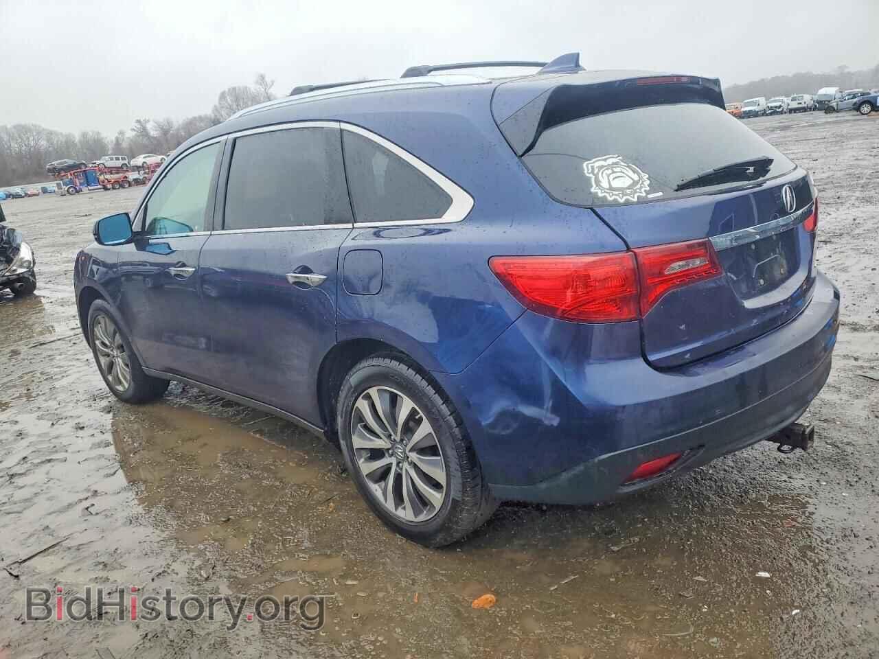 2014 ACURA MDX - VIN: 5FRYD4H4XEB031723 - Фото 2