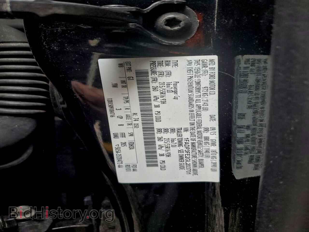 2016 FORD FOCUS - VIN: 1FADP3FE2GL203701 - Photo 13