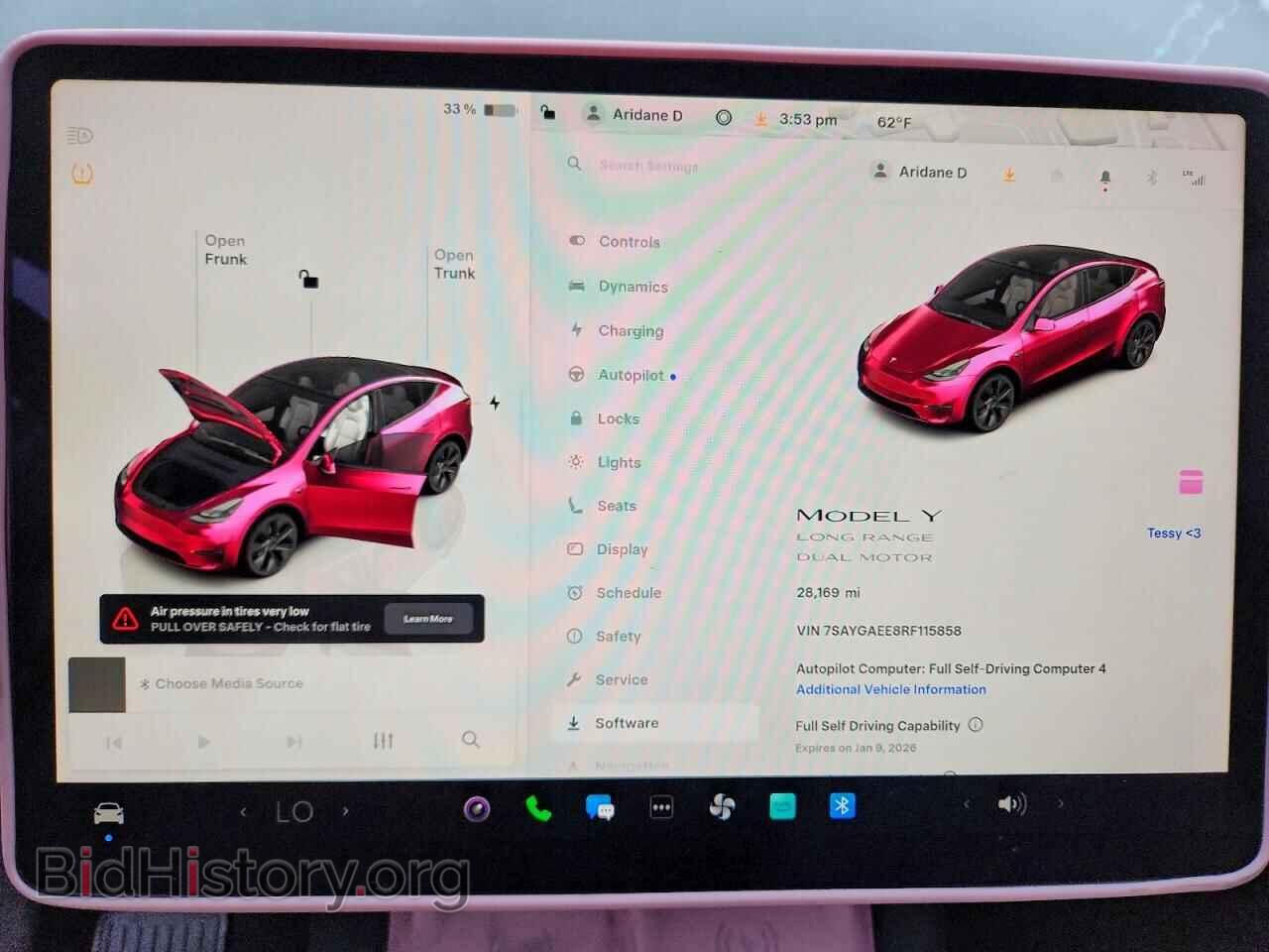 2024 TESLA MODEL Y - VIN: 7SAYGAEE8RF115858 - Фото 9