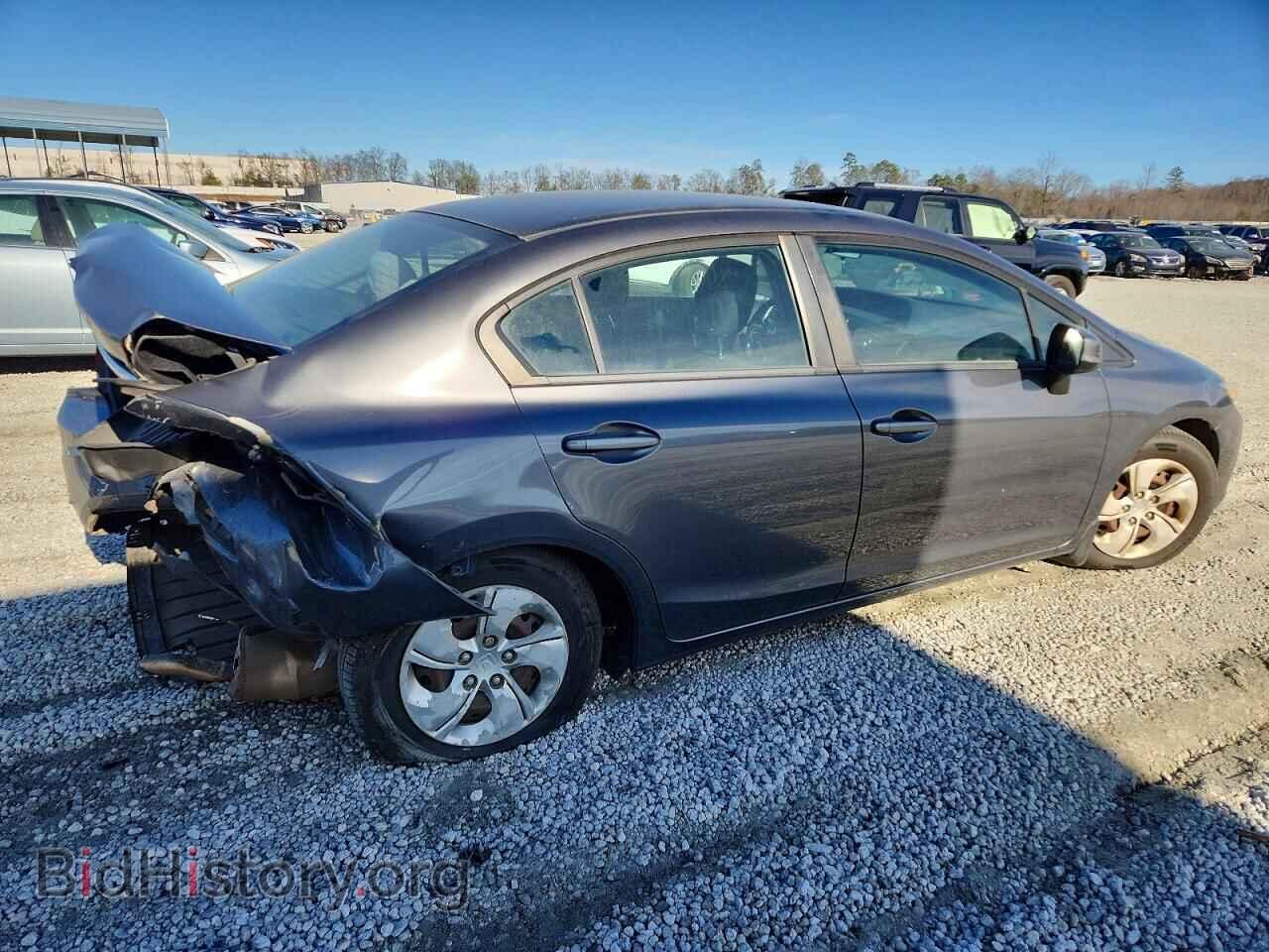2013 HONDA CIVIC - VIN: 2HGFB2F55DH600602 - Фото 3