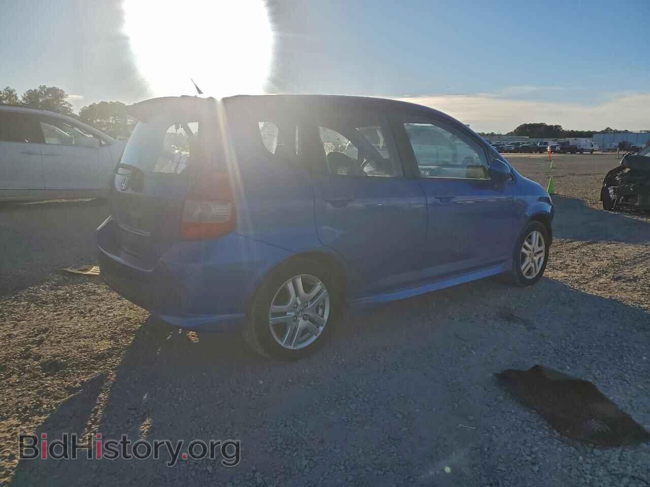 2007 HONDA FIT - VIN: JHMGD38677S009384 - Фото 3