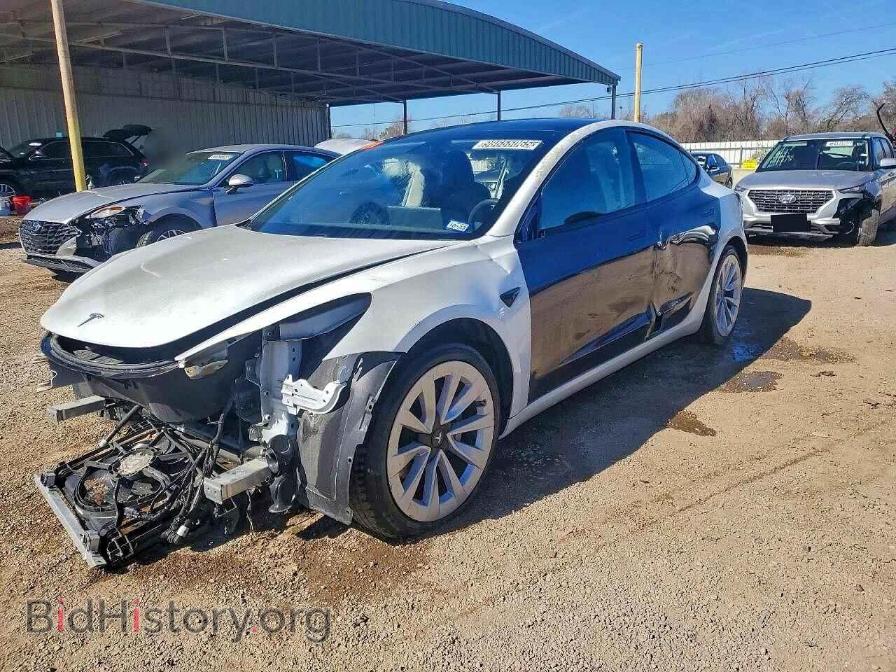 Photo 5YJ3E1EA8MF990814 - TESLA MODEL 3 2021