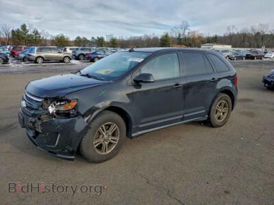 2013 Ford EDGE Sport, черный — VIN 2FMDK4AKXDBC97071, Copart