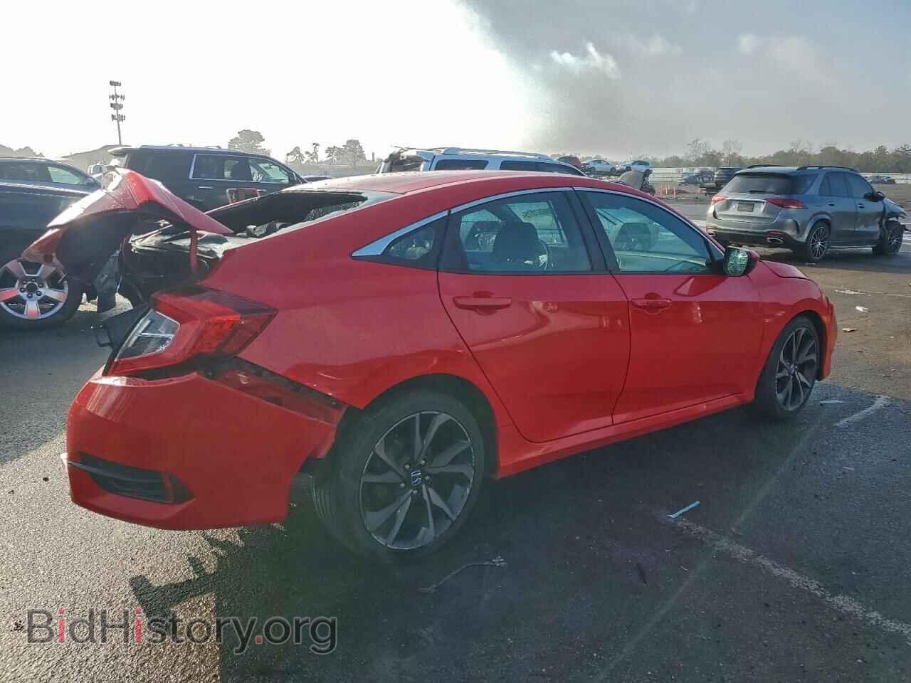 2019 HONDA CIVIC - VIN: 2HGFC2F83KH593430 - Фото 3