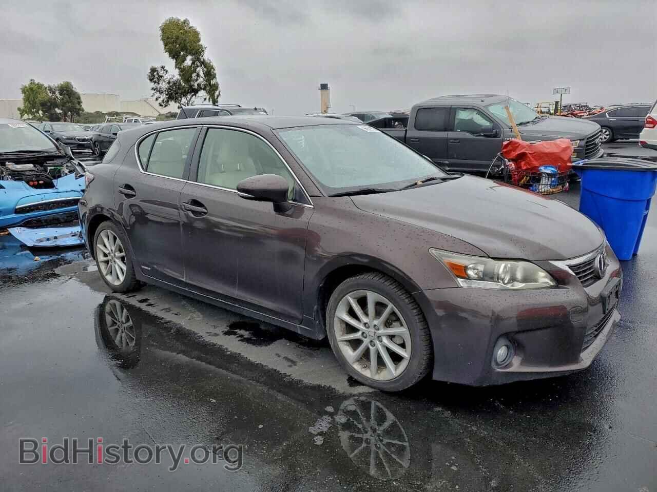2012 LEXUS CT 200 - VIN: JTHKD5BH5C2079086 - Фото 4