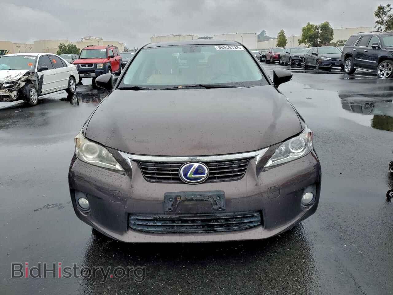 2012 LEXUS CT 200 - VIN: JTHKD5BH5C2079086 - Фото 5