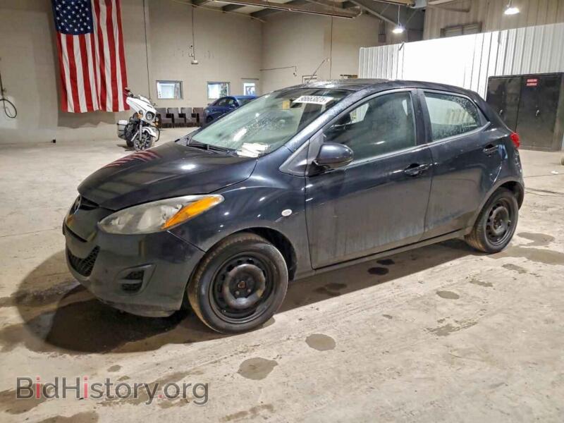 2014 Mazda 2 Sport (VIN JM1DE1KY4E0187133) — фото 1 из 12, Copart, повреждение: передняя часть