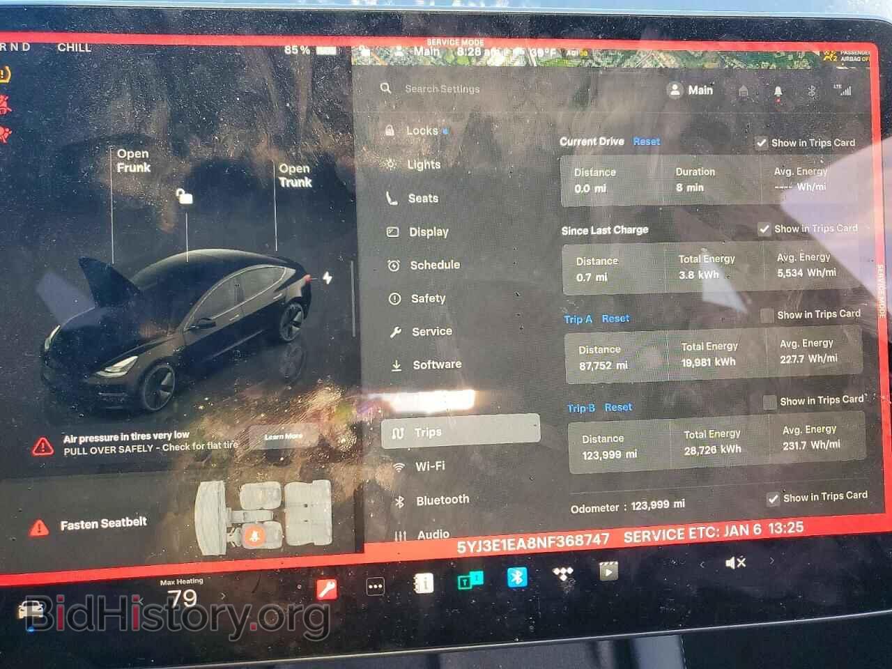 2022 TESLA MODEL 3 - VIN: 5YJ3E1EA8NF368747 - Photo 9