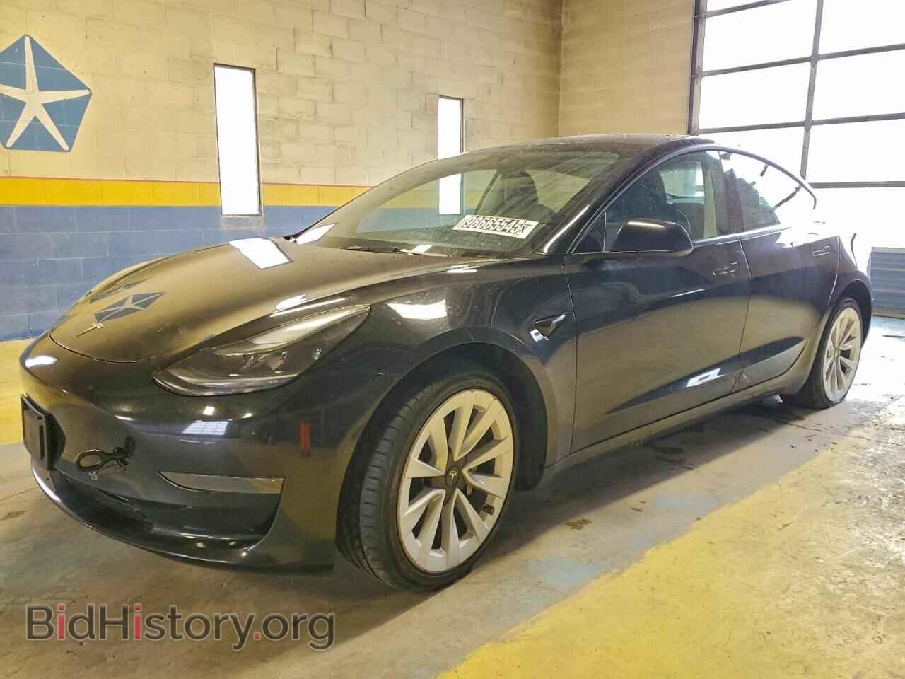 Photo 5YJ3E1EA0NF370959 - TESLA MODEL 3 2022