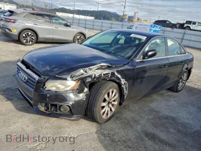 2010 Audi A4 Premium Plus, black — VIN WAUEFAFL8AN063702, Copart