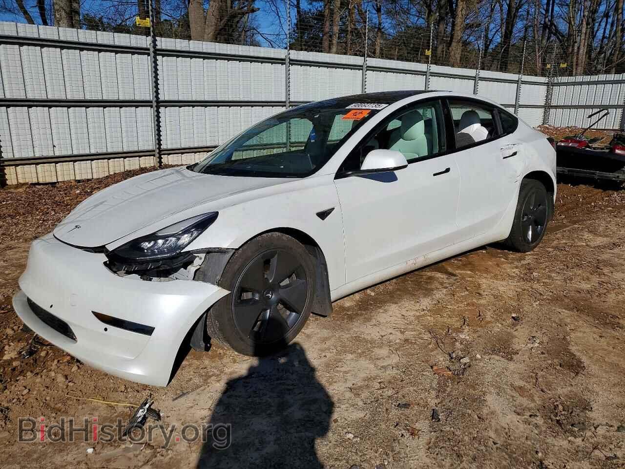 Photo 5YJ3E1EA4MF840845 - TESLA MODEL 3 2021