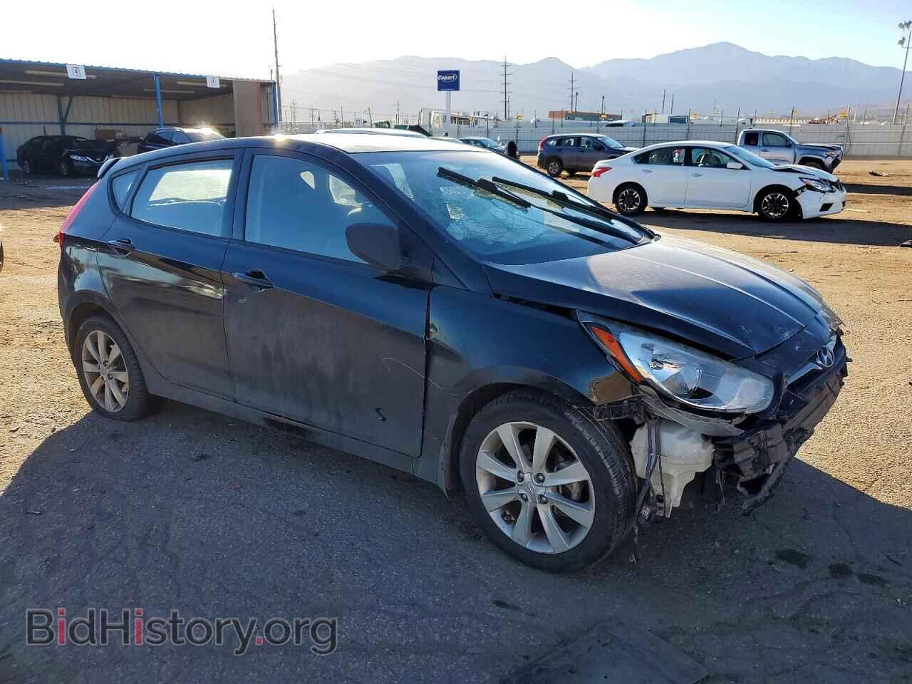 2012 HYUNDAI ACCENT - VIN: KMHCU5AE2CU014919 - Фото 4