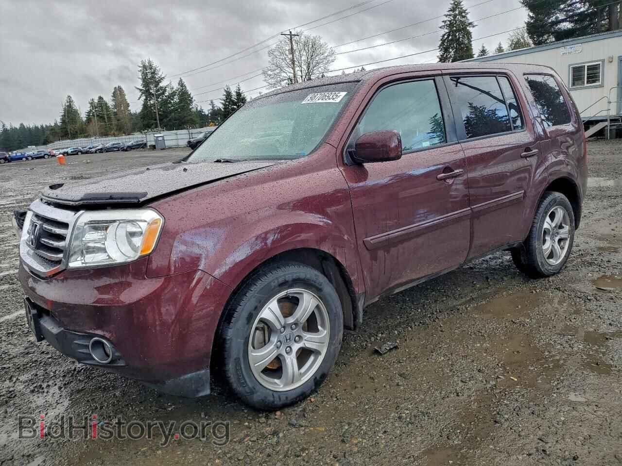 Photo 5FNYF4H52CB039655 - HONDA PILOT 2012