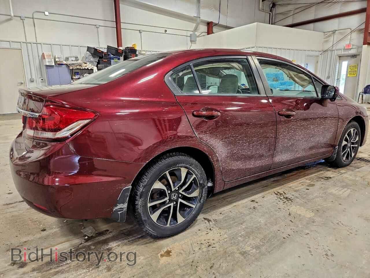 2015 HONDA CIVIC - VIN: 19XFB2F80FE010637 - Фото 3