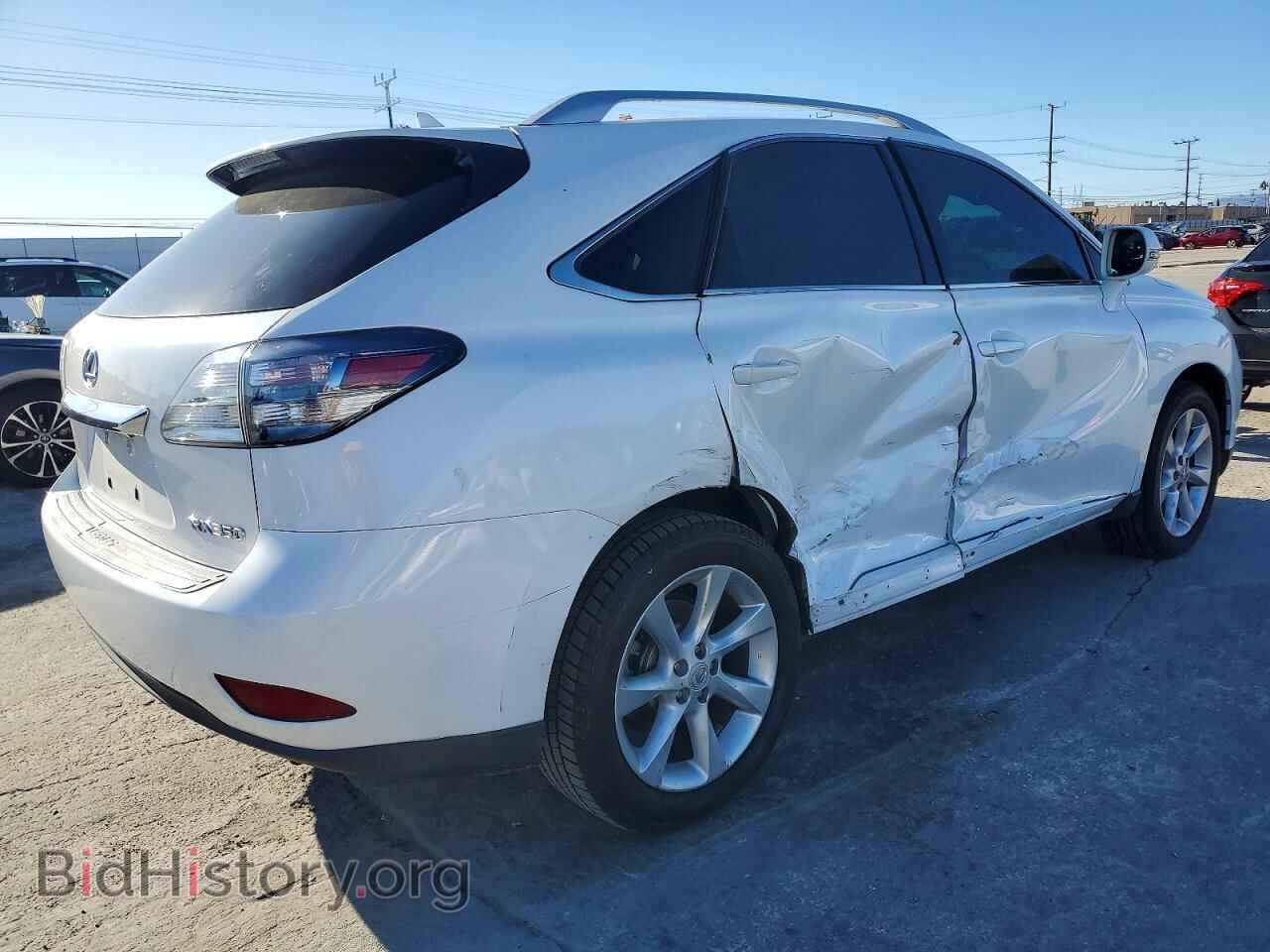 2012 LEXUS RX350 - VIN: 2T2ZK1BA0CC085327 - Фото 3