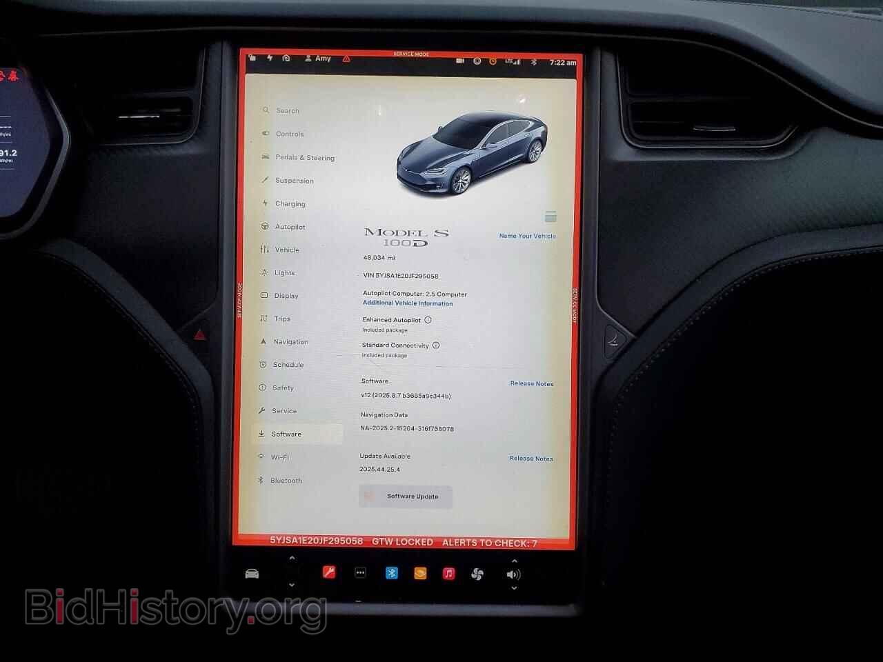 2018 TESLA MODEL S - VIN: 5YJSA1E20JF295058 - Photo 9
