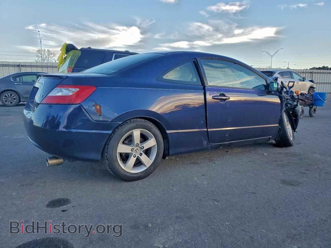 2007 HONDA CIVIC - VIN: 2HGFG12887H532859 - Фото 3