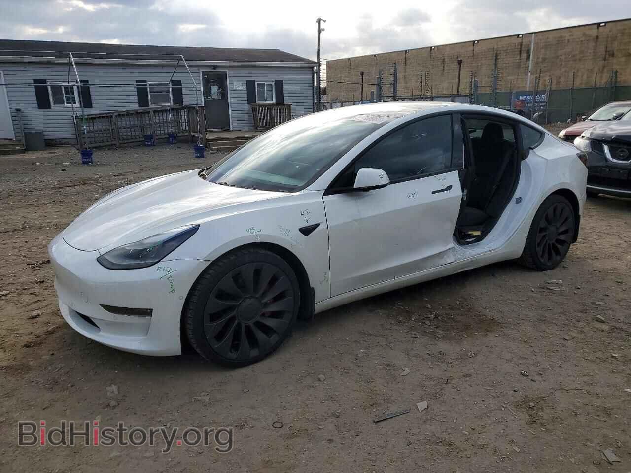Photo 5YJ3E1EC5MF045207 - TESLA MODEL 3 2021