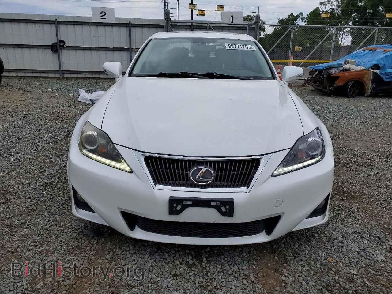 2012 LEXUS IS - VIN: JTHBF5C27C5166779 - Фото 5