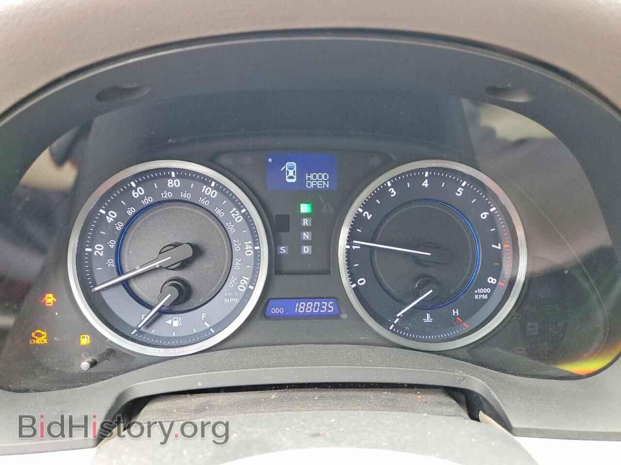 2012 LEXUS IS - VIN: JTHBF5C27C5166779 - Фото 9