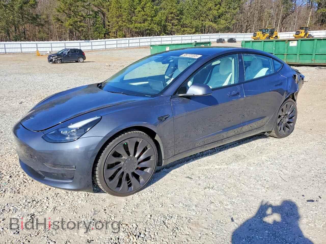 Photo 5YJ3E1EC6PF713052 - TESLA MODEL 3 2023