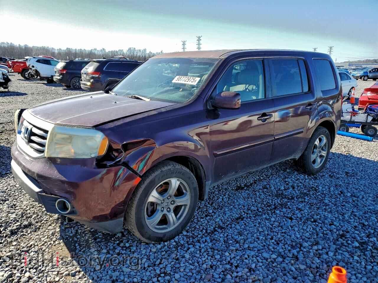 Фотография 5FNYF3H55EB005349 - HONDA PILOT 2014