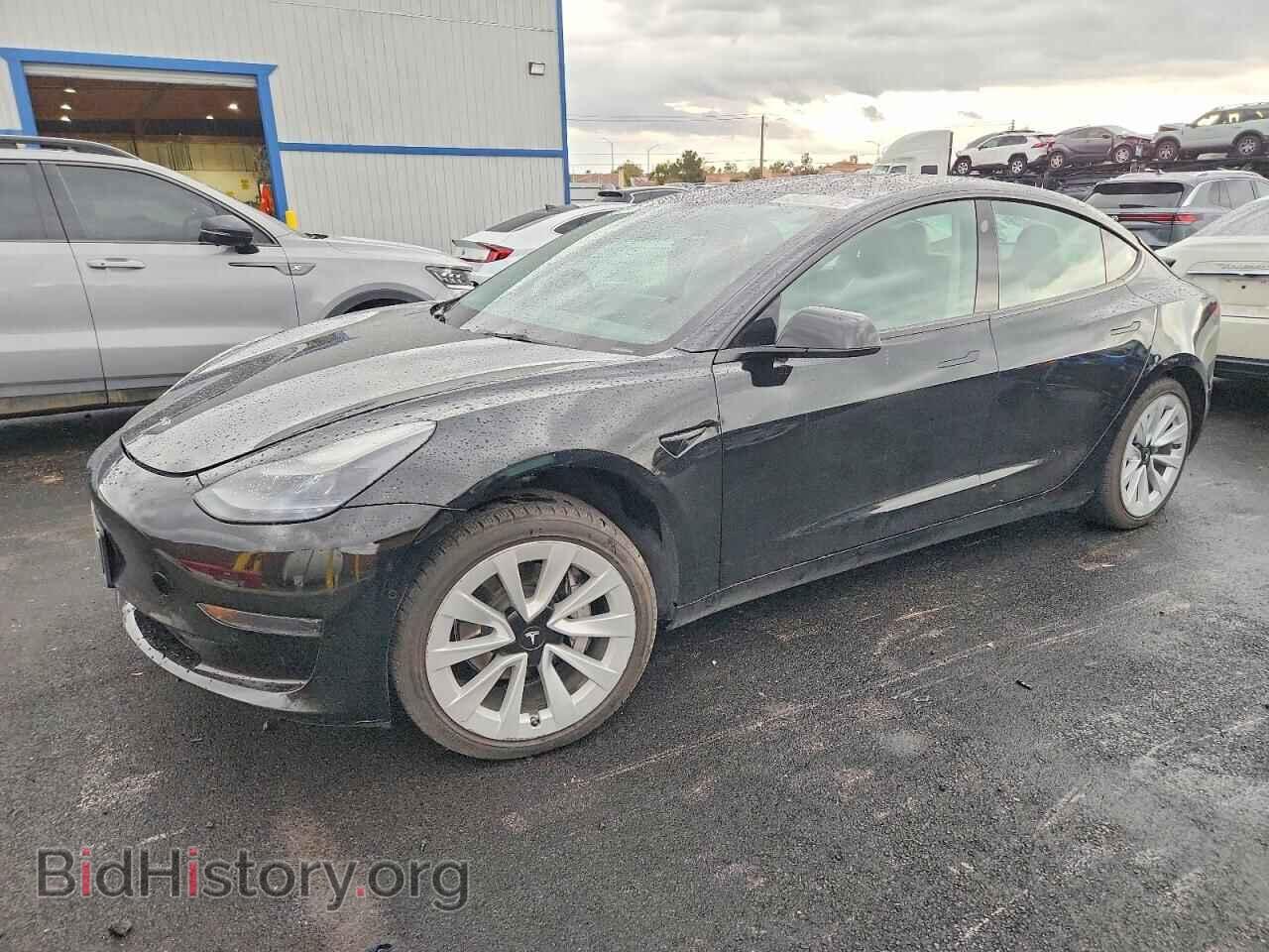 Photo 5YJ3E1EAXNF291301 - TESLA MODEL 3 2022