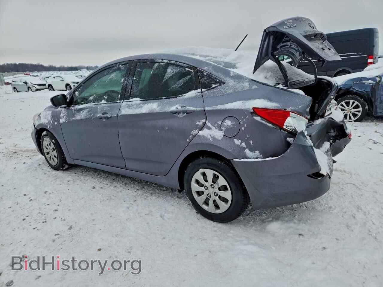 2016 HYUNDAI ACCENT - VIN: KMHCT4AEXGU124152 - Фото 2