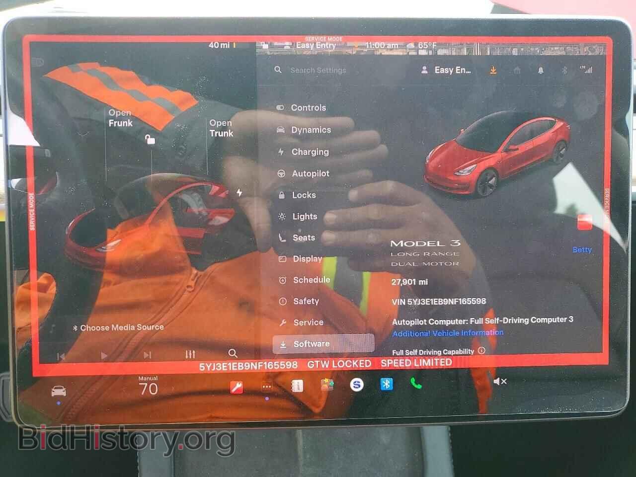 2022 TESLA MODEL 3 - VIN: 5YJ3E1EB9NF165598 - Photo 9