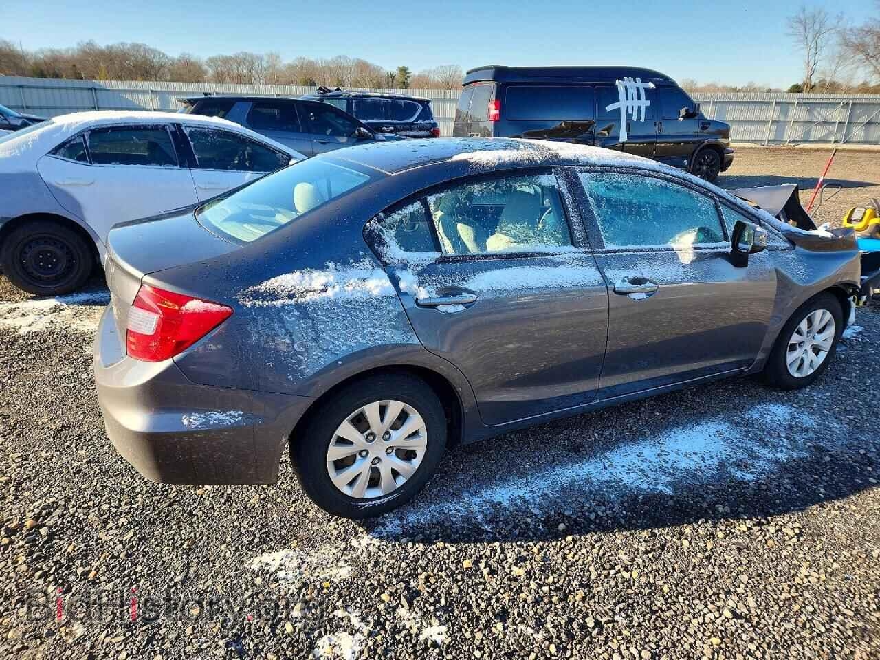 2012 HONDA CIVIC - VIN: 2HGFB2F56CH558133 - Фото 3