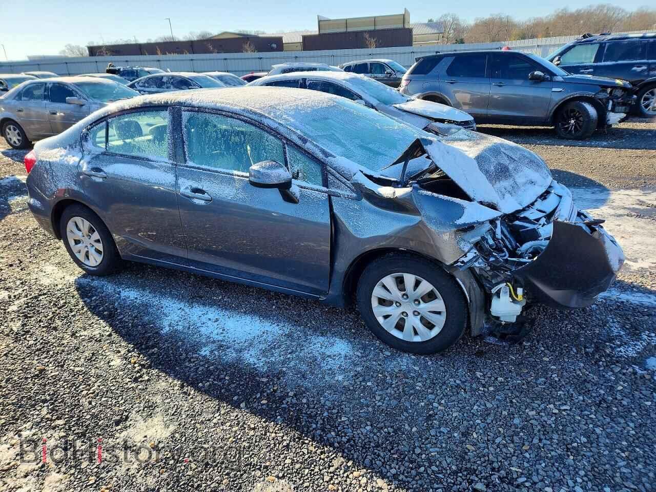 2012 HONDA CIVIC - VIN: 2HGFB2F56CH558133 - Фото 4