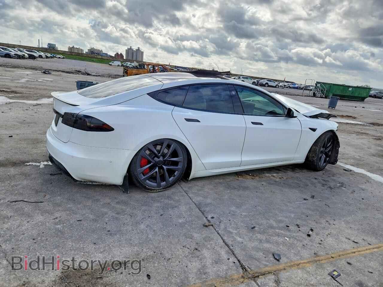 2022 TESLA MODEL S - VIN: 5YJSA1E53NF488451 - Фото 3