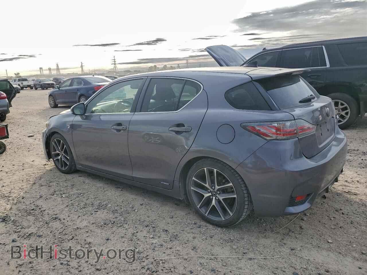 2014 LEXUS CT 200 - VIN: JTHKD5BH8E2204620 - Фото 2
