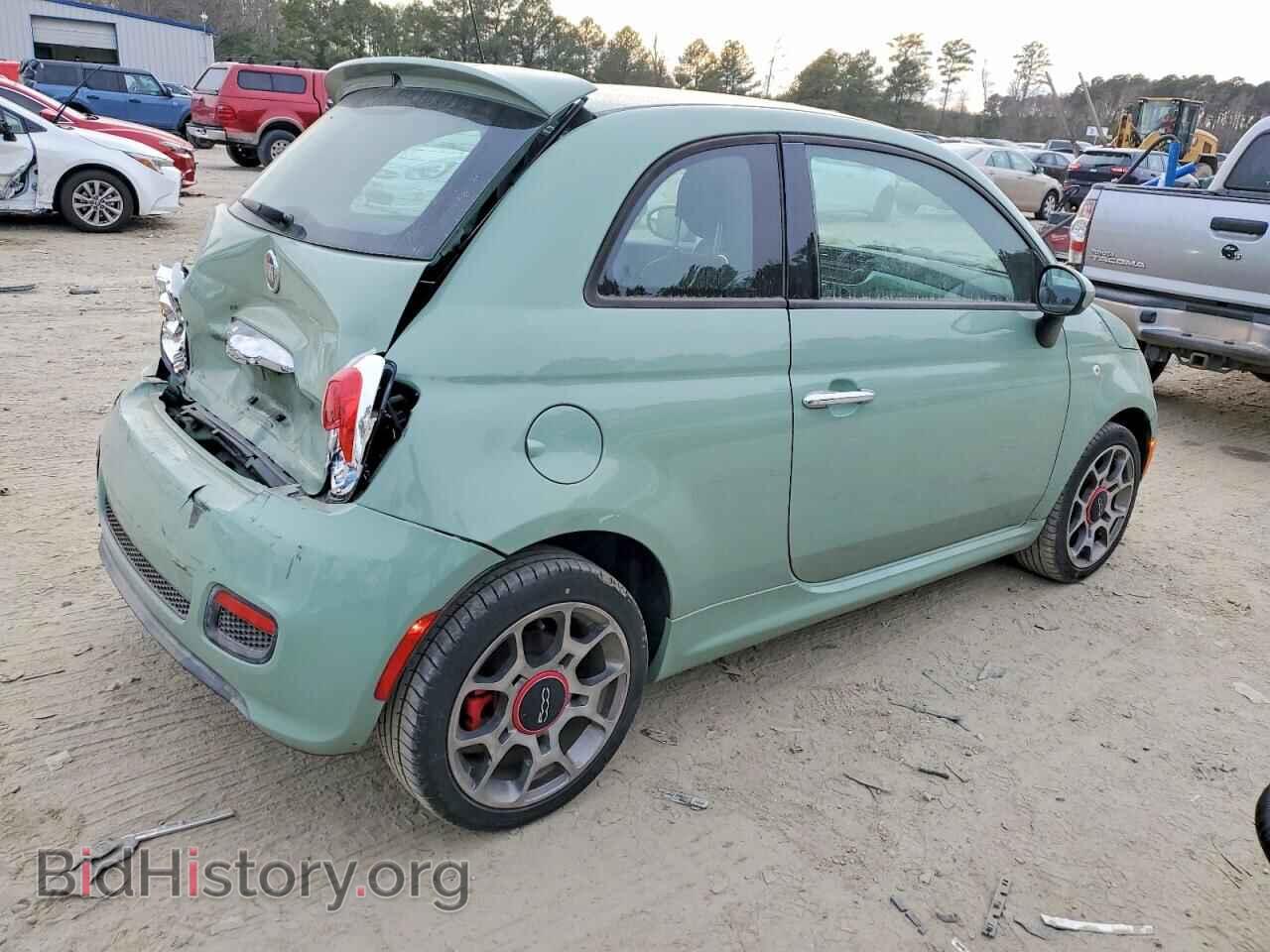 2015 FIAT 500 - VIN: 3C3CFFBR9FT673007 - Фото 3