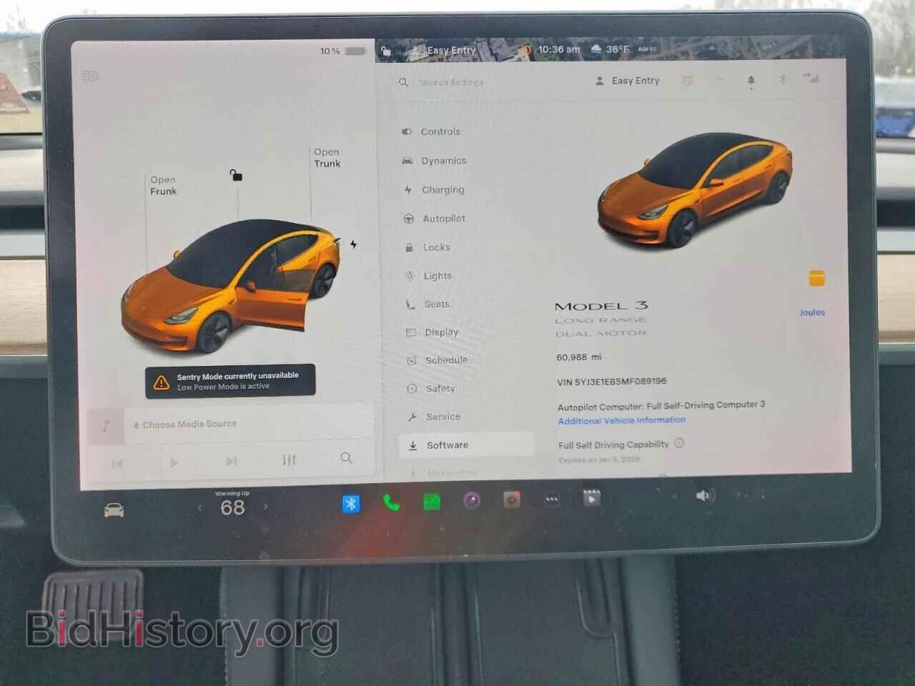 2021 TESLA MODEL 3 - VIN: 5YJ3E1EB5MF089196 - Photo 9
