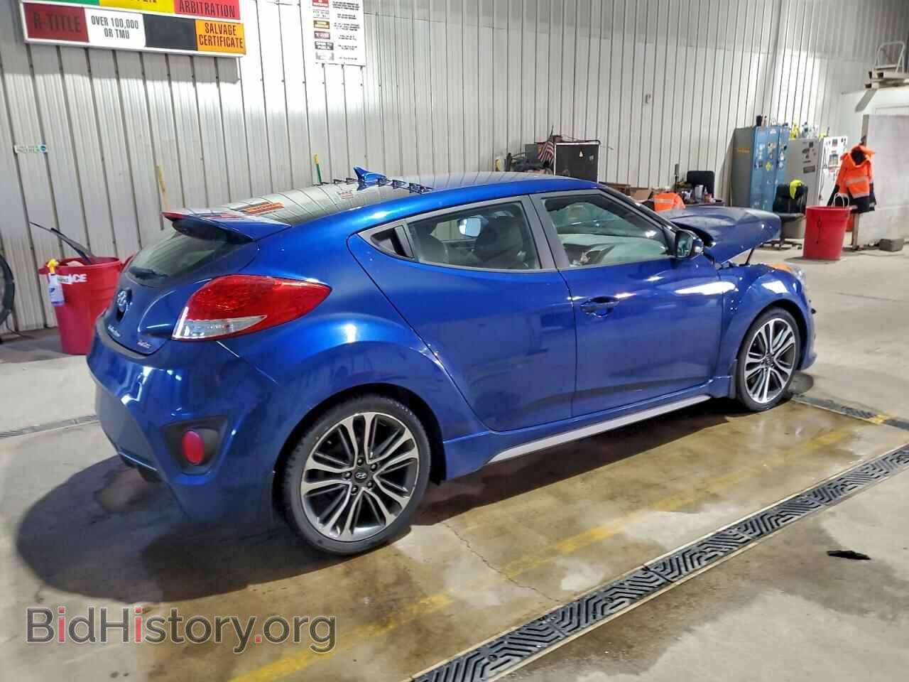 2016 HYUNDAI VELOSTER - VIN: KMHTC6AE8GU292013 - Фото 3
