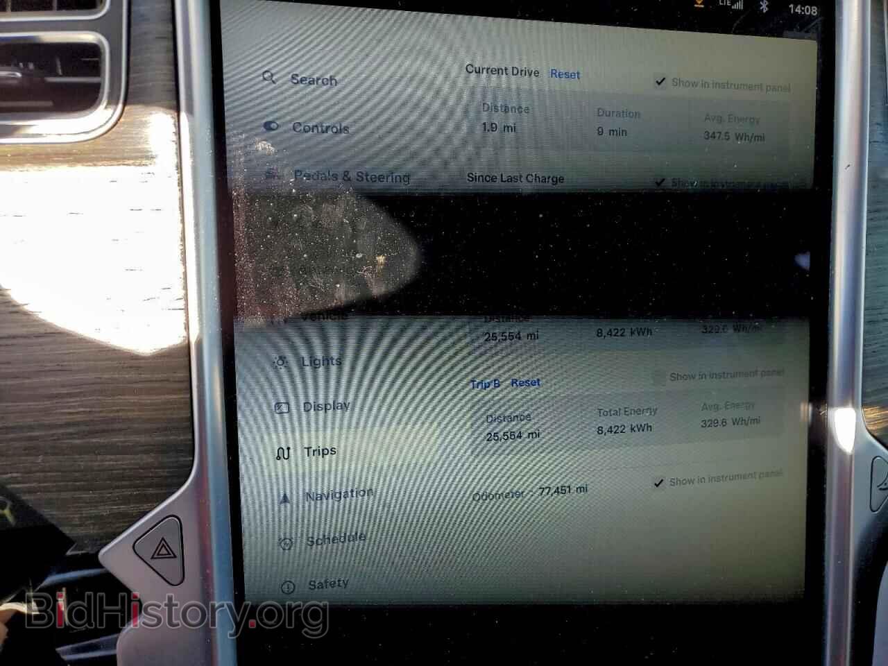 2015 TESLA MODEL S - VIN: 5YJSA1H19FFP79935 - Фото 9