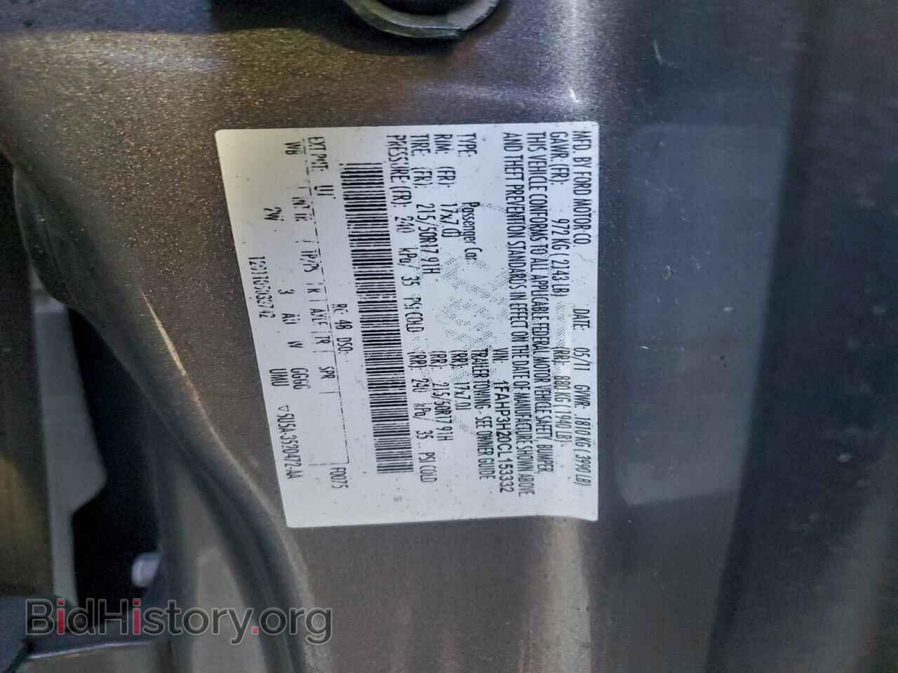 2012 FORD FOCUS - VIN: 1FAHP3H20CL153332 - Фото 13