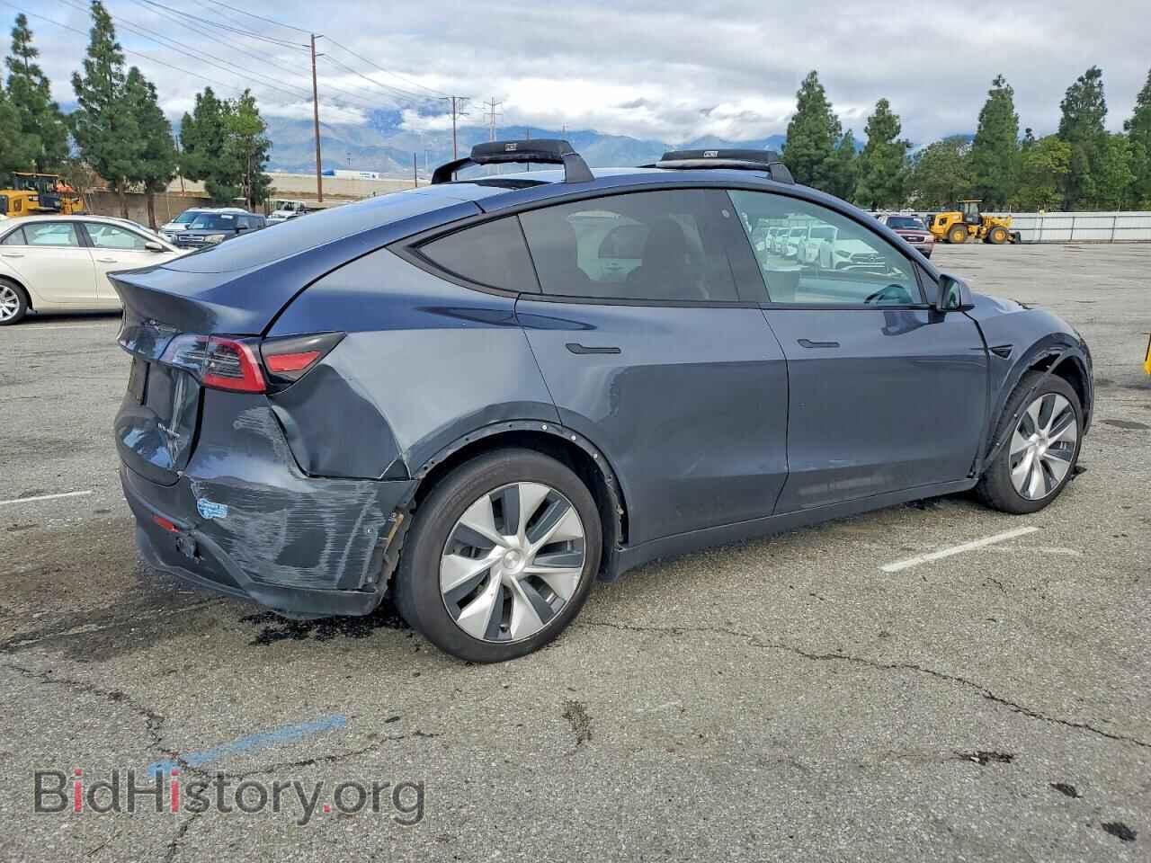 2020 TESLA MODEL Y - VIN: 5YJYGDEEXLF010602 - Фото 3