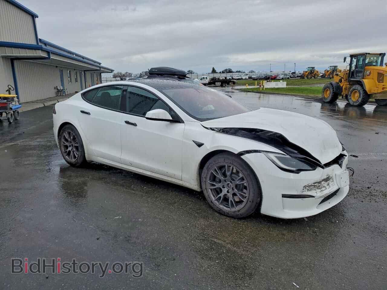 2022 TESLA MODEL S - VIN: 5YJSA1E5XNF476880 - Фото 4