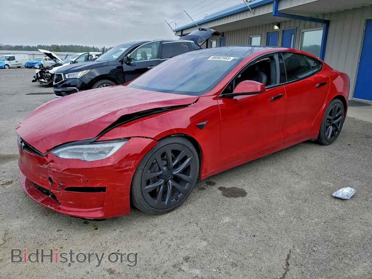 Фотография 5YJSA1E68MF439639 - TESLA MODEL S 2021