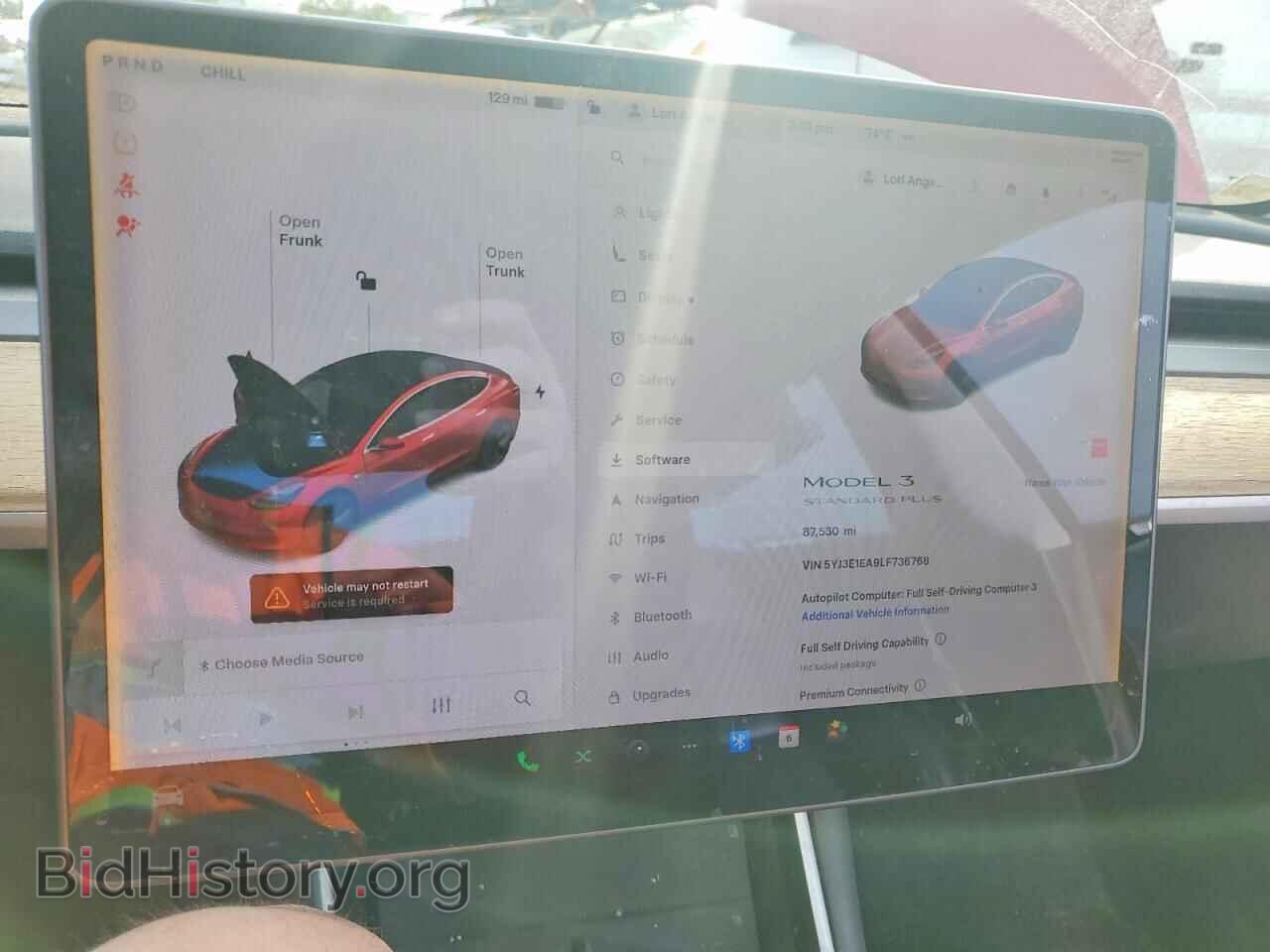 2020 TESLA MODEL 3 - VIN: 5YJ3E1EA9LF736768 - Фото 9